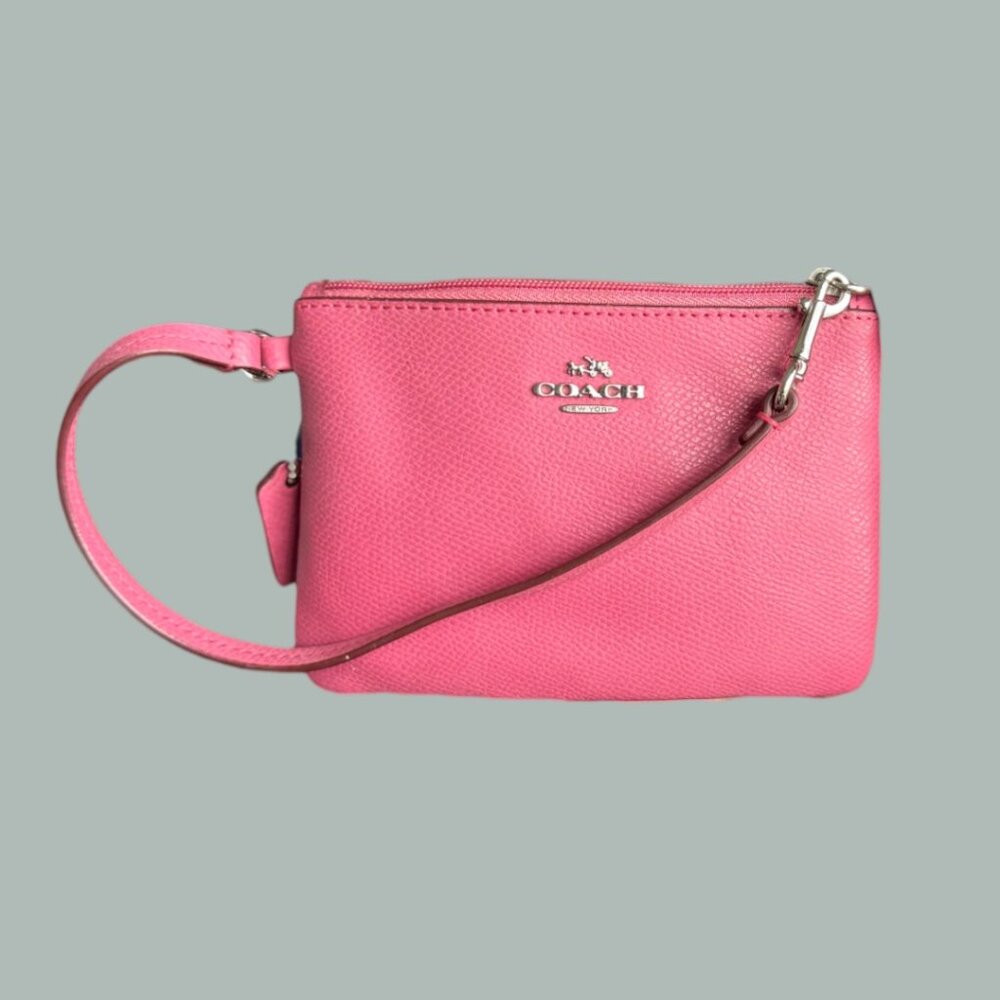Coach Fuchsia Coin Purse - Excellent Condition